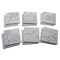 S & S Worldwide Paint-Your-Own Designer Canvas Set II, 2 each of 6 Pre-Printed Designs, Great For Kids & Adults, DIY Ready To Paint, 6-1/2" x 6-1/2" Stretched Canvas. Pack of 12.